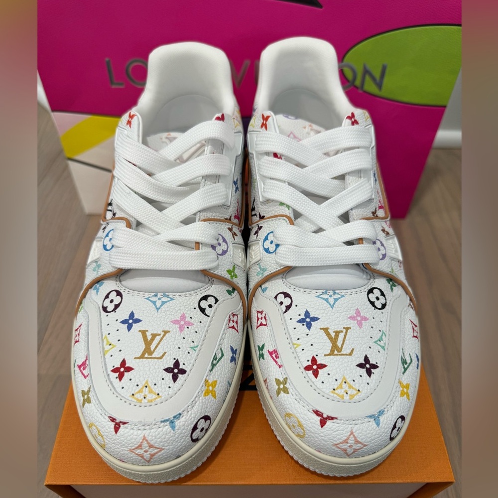 Louis Vuitton x Murakami Trainer Size 40